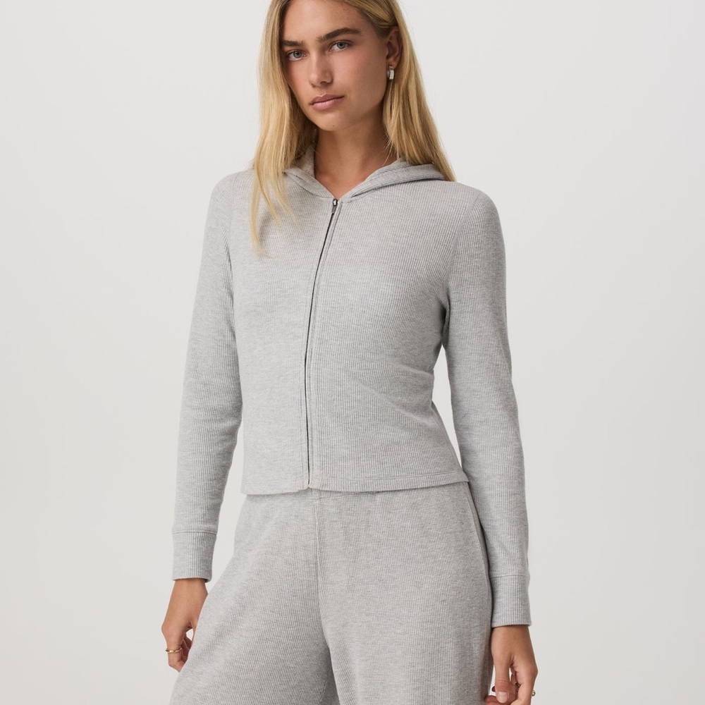 Vuori Waffle Full Zip Hoodie